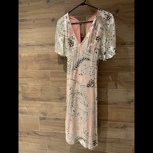 Temperley London Silk with Sequin Detail Dress.